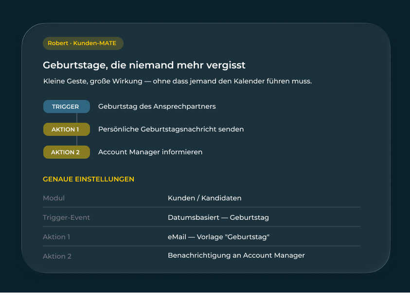 Geburtstagsautomation